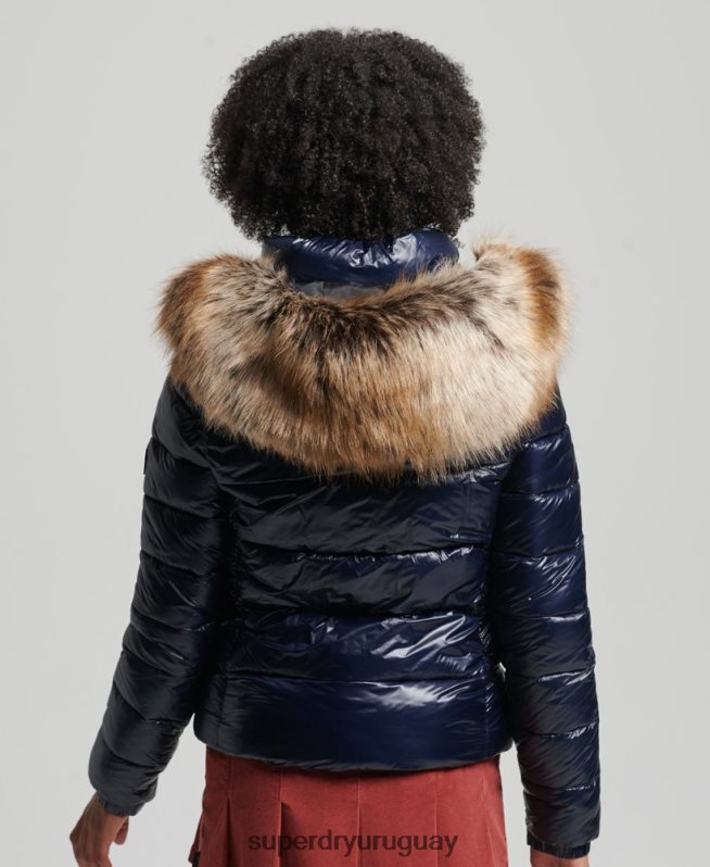 uy Superdry mujer chamarra con capucha de montaña fuji Armada DT2N8Z5629 ropa