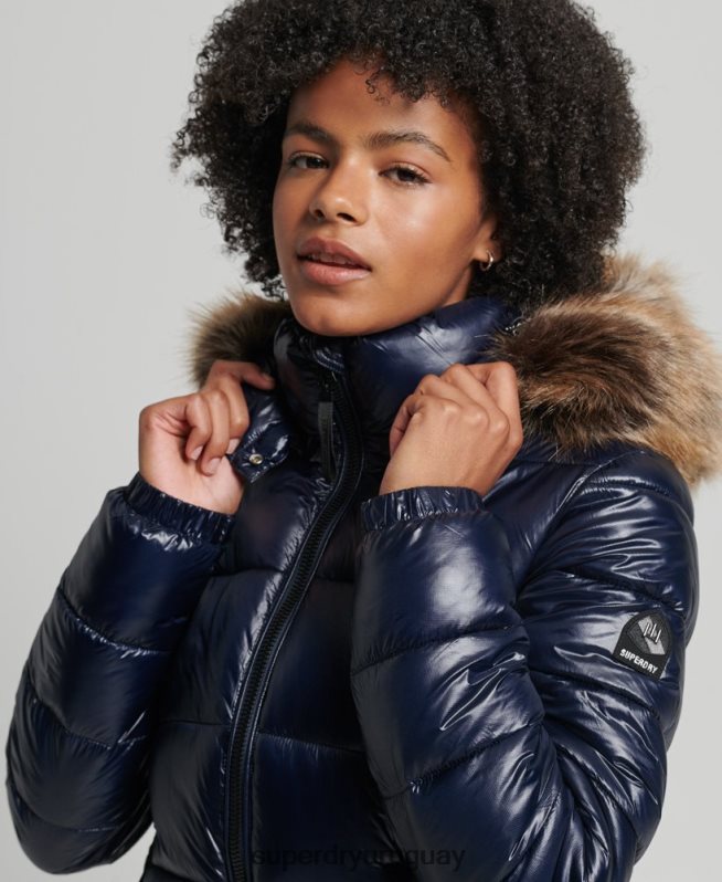 uy Superdry mujer chamarra con capucha de montaña fuji Armada DT2N8Z5629 ropa
