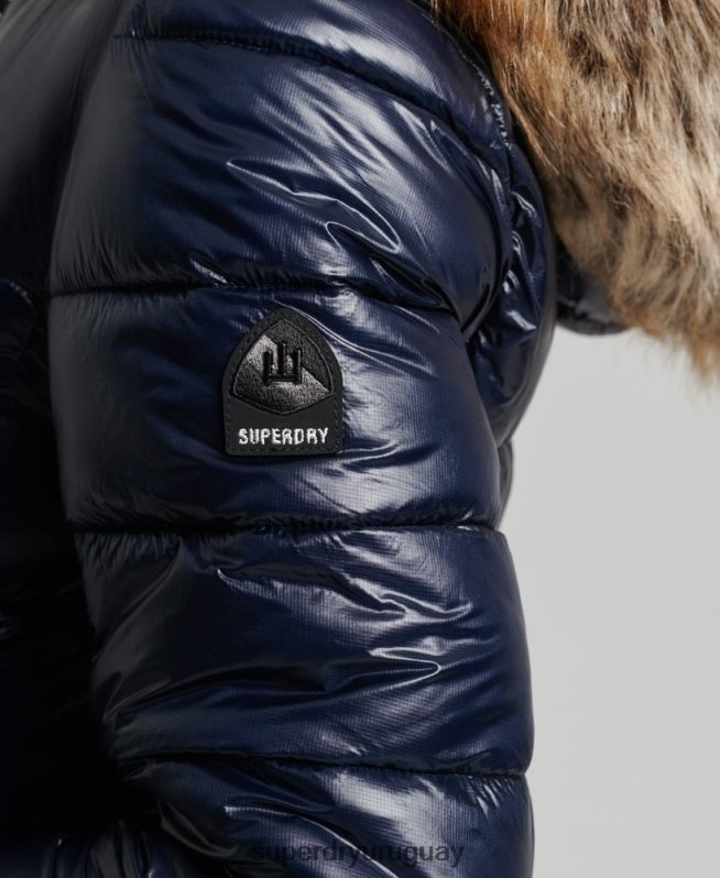 uy Superdry mujer chamarra con capucha de montaña fuji Armada DT2N8Z5629 ropa