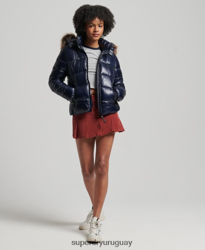 uy Superdry mujer chamarra con capucha de montaña fuji Armada DT2N8Z5629 ropa