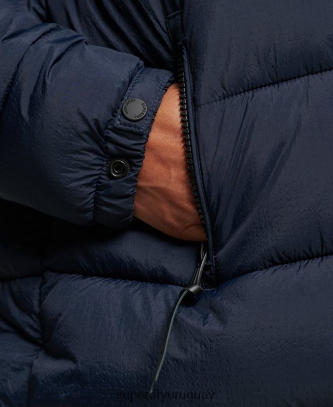 uy Superdry mujer chamarra corta con capucha Armada DT2N8Z3585 ropa
