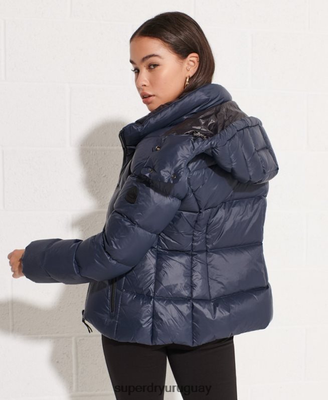 uy Superdry mujer chamarra de montaña con capucha Armada DT2N8Z5598 ropa
