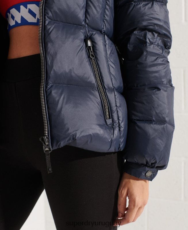 uy Superdry mujer chamarra de montaña con capucha Armada DT2N8Z5598 ropa