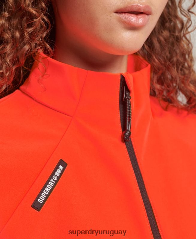 uy Superdry mujer chamarra deportiva de tejido técnico coral DT2N8Z3703 ropa
