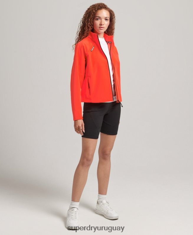 uy Superdry mujer chamarra deportiva de tejido técnico coral DT2N8Z3703 ropa