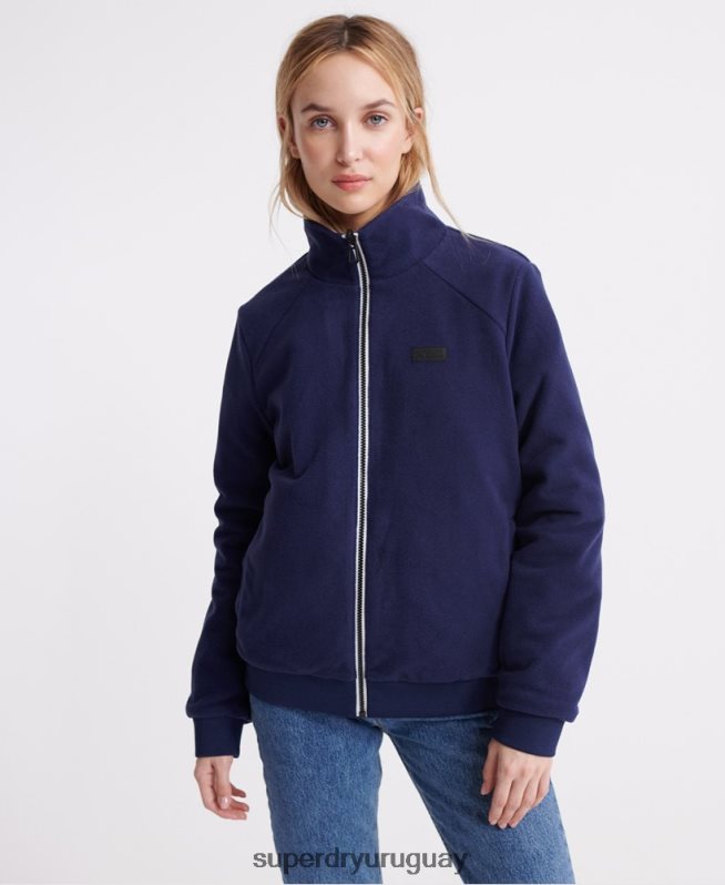 uy Superdry mujer chamarra esencial 4 en 1 de manga larga crema DT2N8Z3857 ropa