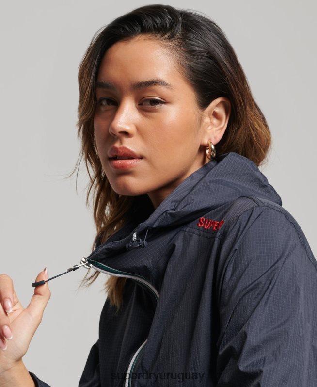 uy Superdry mujer chamarra ligera con logo Code Standard Armada DT2N8Z3540 ropa