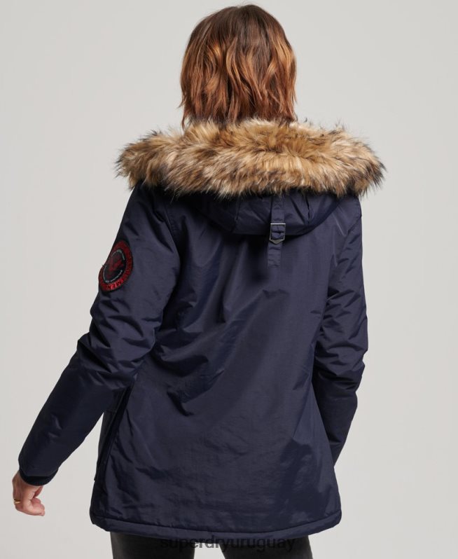 uy Superdry mujer chamarra parka Everest Armada DT2N8Z5570 ropa