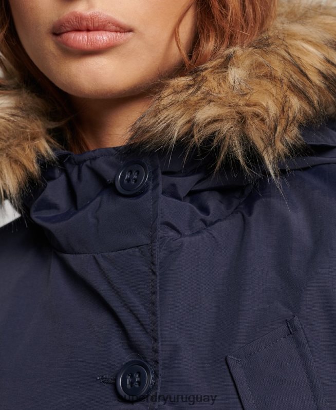 uy Superdry mujer chamarra parka Everest Armada DT2N8Z5570 ropa