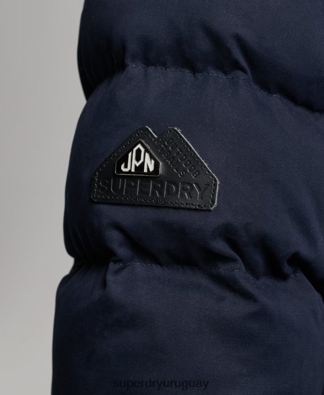 uy Superdry mujer chamarra parka de expedición de microfibra Armada DT2N8Z3658 ropa