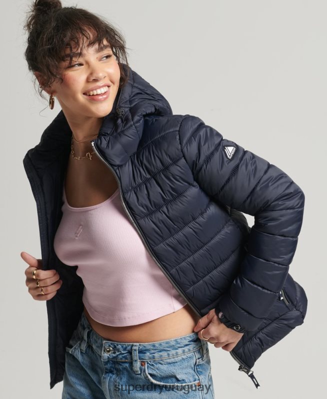 uy Superdry mujer chaqueta acolchada clásica de fuji Armada DT2N8Z3657 ropa