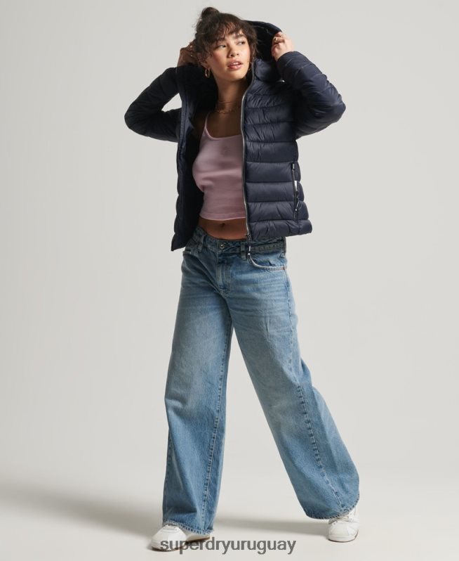 uy Superdry mujer chaqueta acolchada clásica de fuji Armada DT2N8Z3657 ropa