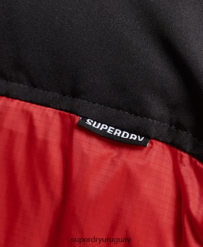 uy Superdry mujer chaqueta acolchada con código sportstyle rojo DT2N8Z5524 ropa
