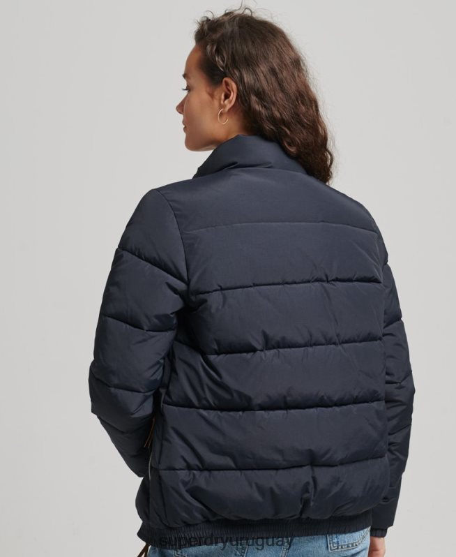 uy Superdry mujer chaqueta acolchada de montaña vintage Armada DT2N8Z5441 ropa