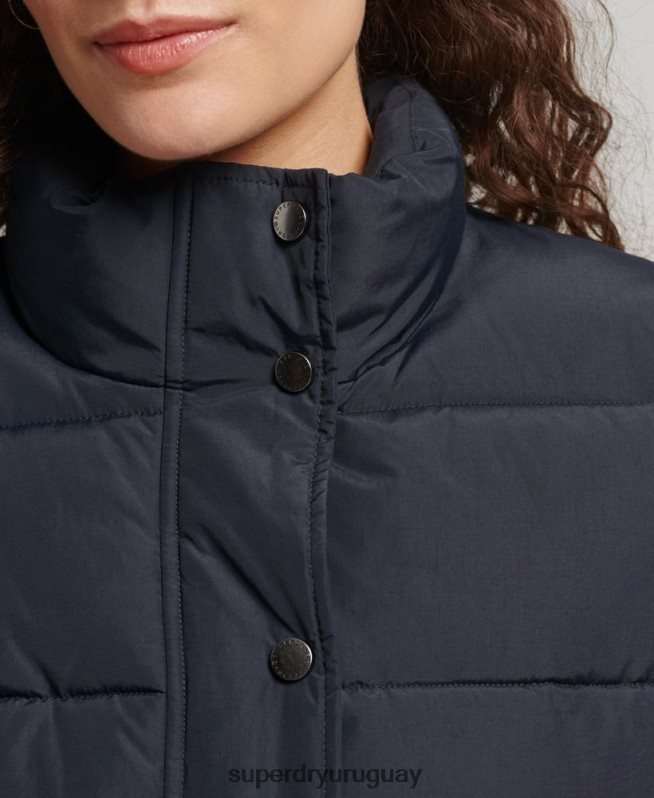 uy Superdry mujer chaqueta acolchada de montaña vintage Armada DT2N8Z5441 ropa