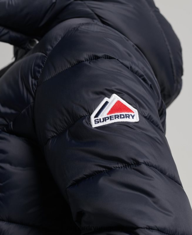 uy Superdry mujer chaqueta corta con capucha fuji Armada DT2N8Z3803 ropa