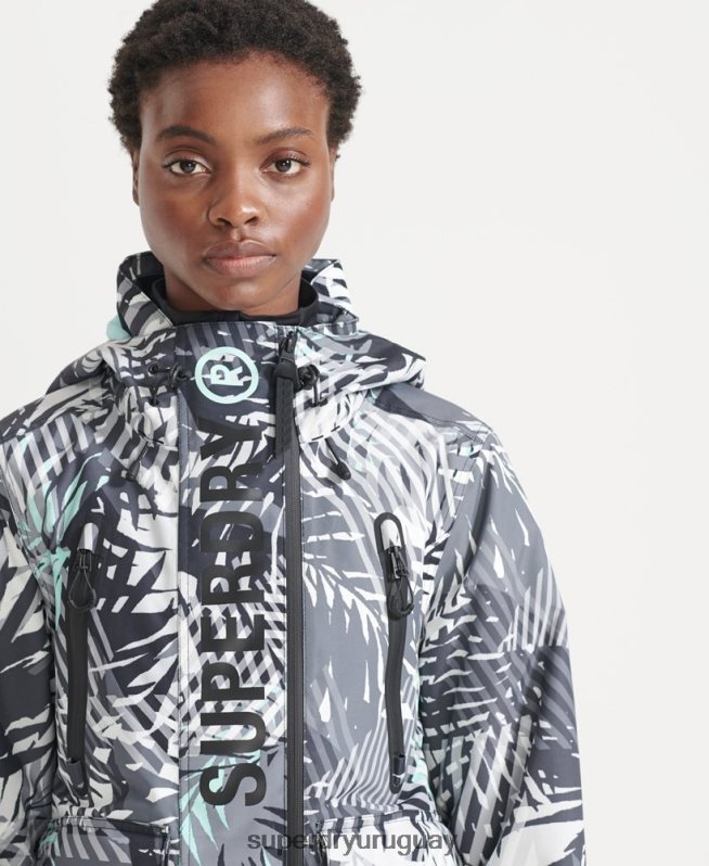 uy Superdry mujer chaqueta de rescate definitiva verde DT2N8Z5528 ropa