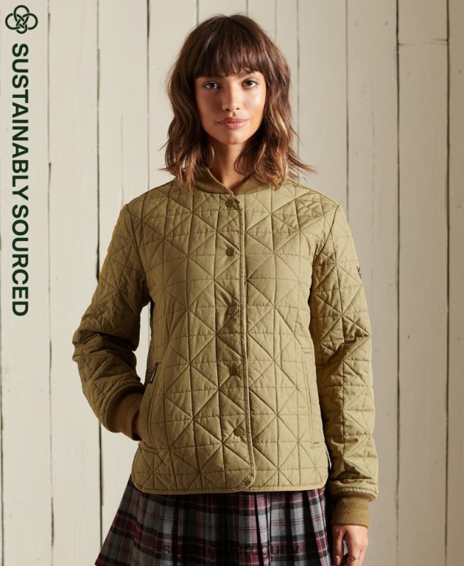 uy Superdry mujer chaqueta interior broncearse DT2N8Z5732 ropa