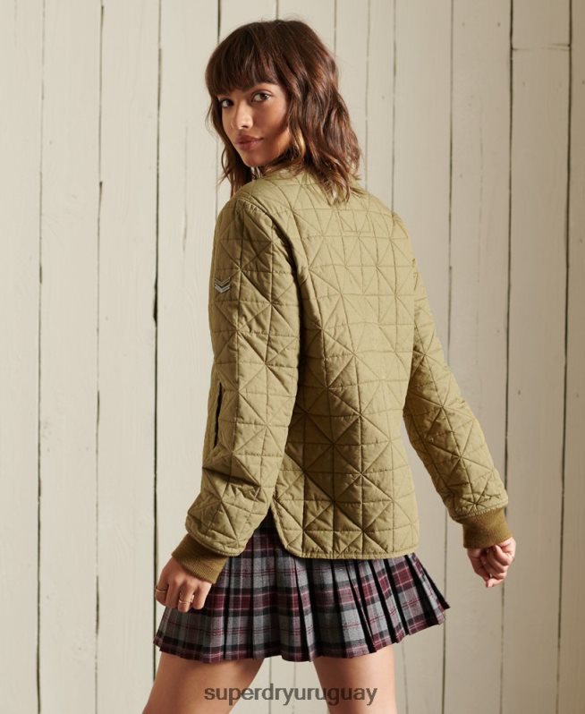 uy Superdry mujer chaqueta interior broncearse DT2N8Z5732 ropa