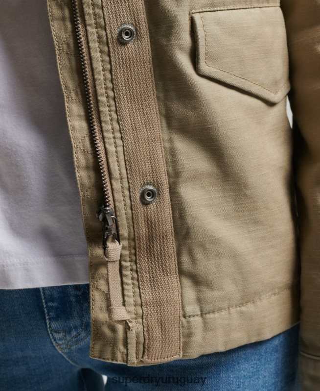 uy Superdry mujer chaqueta m65 antigua broncearse DT2N8Z3525 ropa