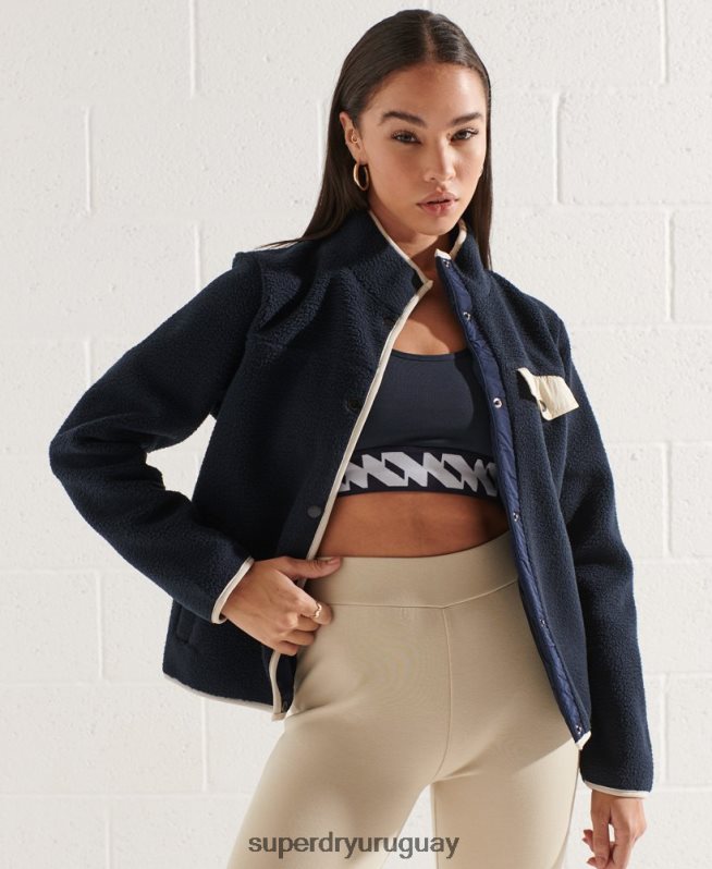 uy Superdry mujer chaqueta polar de expedición Armada DT2N8Z6056 ropa