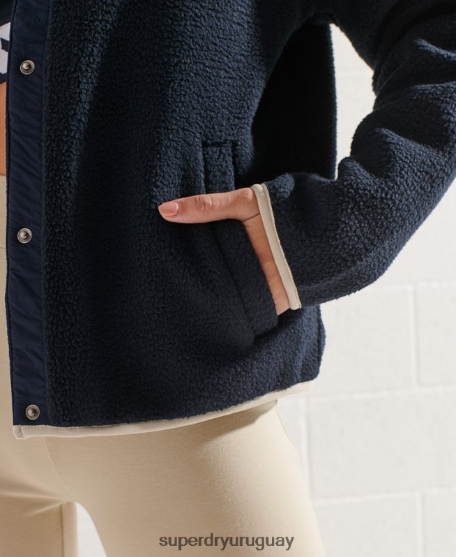 uy Superdry mujer chaqueta polar de expedición Armada DT2N8Z6056 ropa