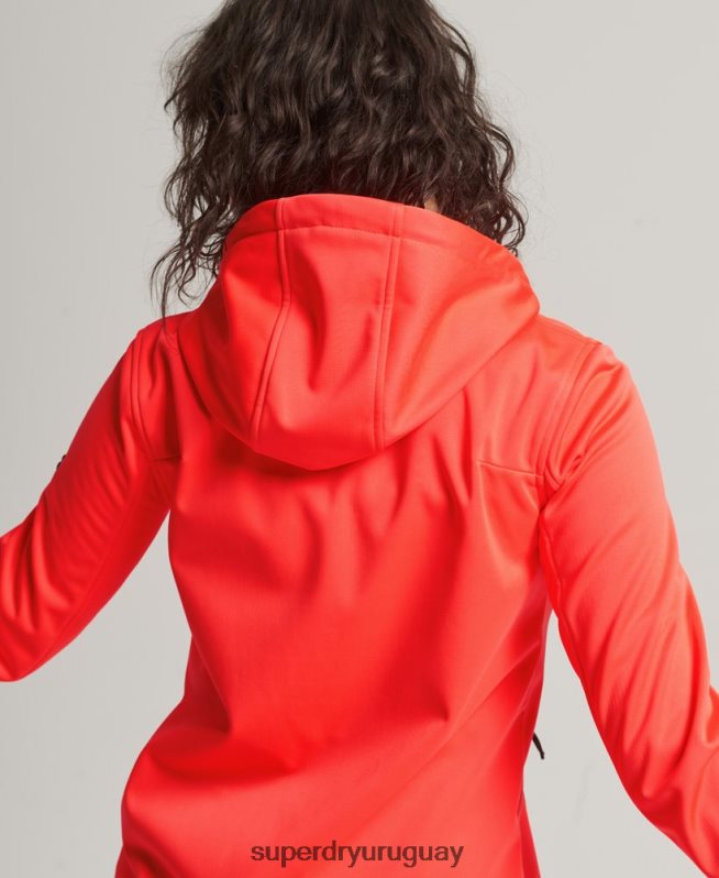 uy Superdry mujer chaqueta softshell de tecnología coral DT2N8Z5597 ropa
