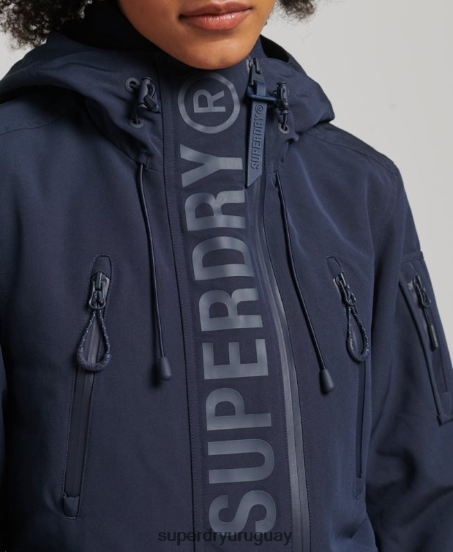 uy Superdry mujer cortavientos con capucha ultimate sd Armada DT2N8Z3587 ropa