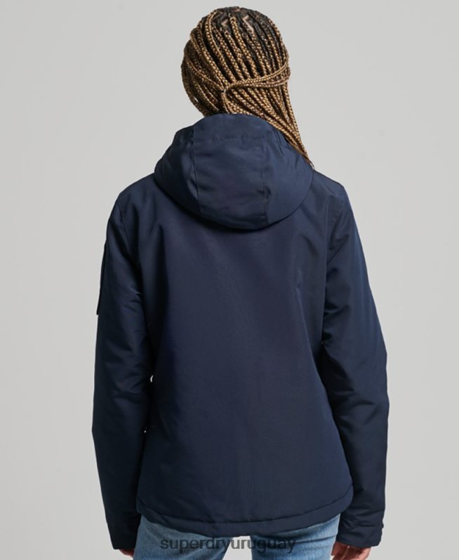uy Superdry mujer cortavientos con capucha ultimate sd Armada DT2N8Z3738 ropa