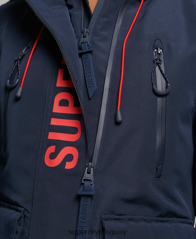 uy Superdry mujer cortavientos con capucha ultimate sd Armada DT2N8Z3738 ropa