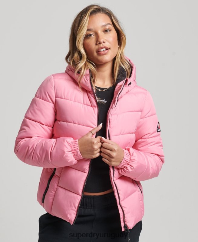 uy Superdry mujer espíritu deportivo globo rosa DT2N8Z5428 ropa