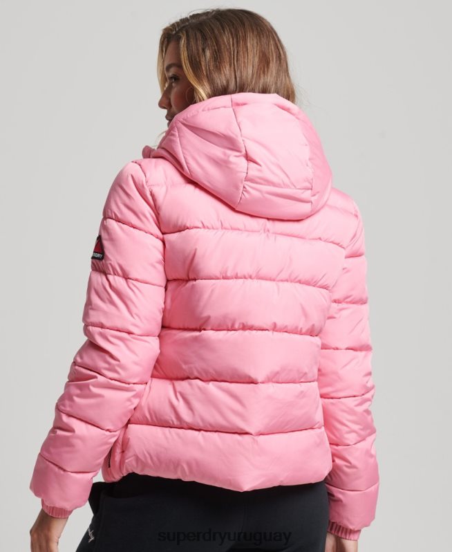 uy Superdry mujer espíritu deportivo globo rosa DT2N8Z5428 ropa