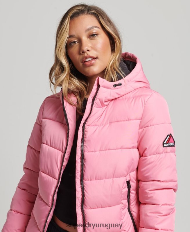 uy Superdry mujer espíritu deportivo globo rosa DT2N8Z5428 ropa