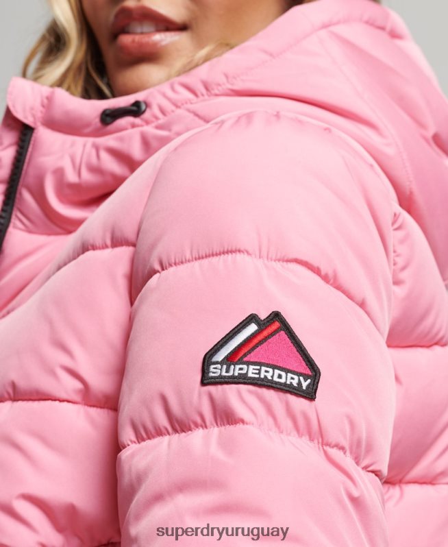 uy Superdry mujer espíritu deportivo globo rosa DT2N8Z5428 ropa