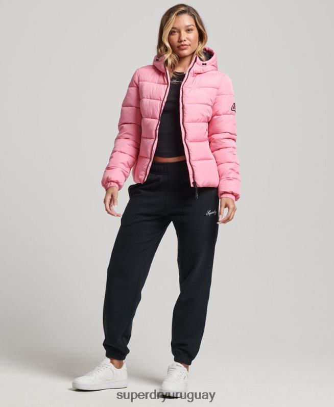 uy Superdry mujer espíritu deportivo globo rosa DT2N8Z5428 ropa