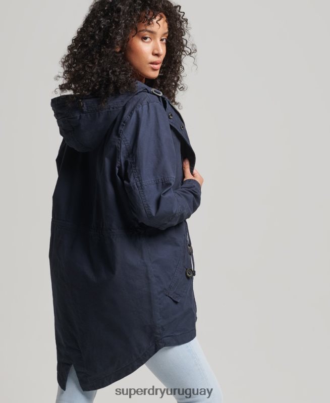 uy Superdry mujer parka de campo Armada DT2N8Z5609 ropa