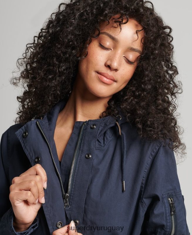 uy Superdry mujer parka de campo Armada DT2N8Z5609 ropa