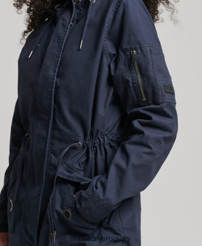 uy Superdry mujer parka de campo Armada DT2N8Z5609 ropa