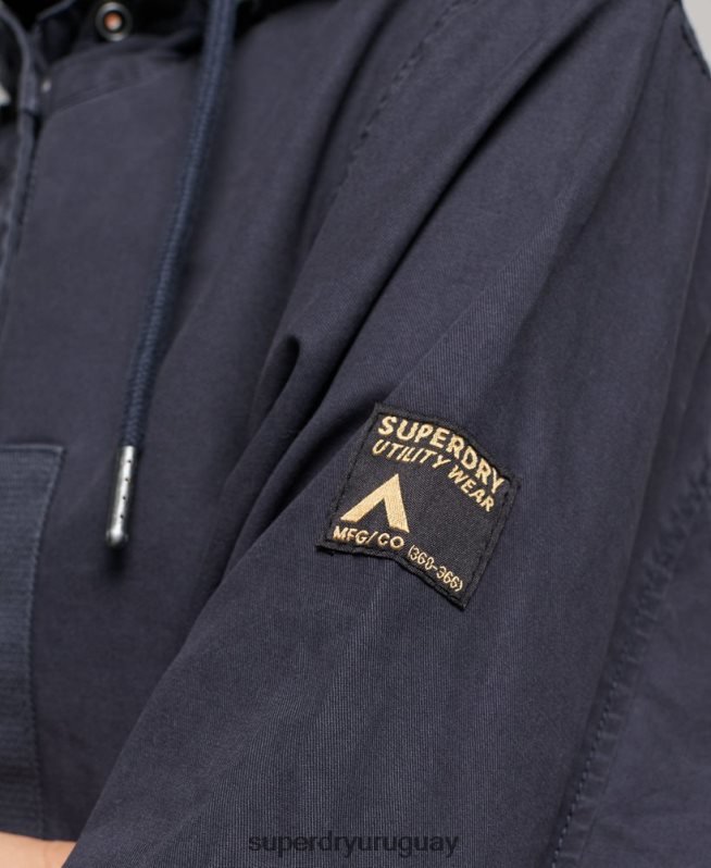 uy Superdry mujer parka de campo vintage Armada DT2N8Z2163 ropa