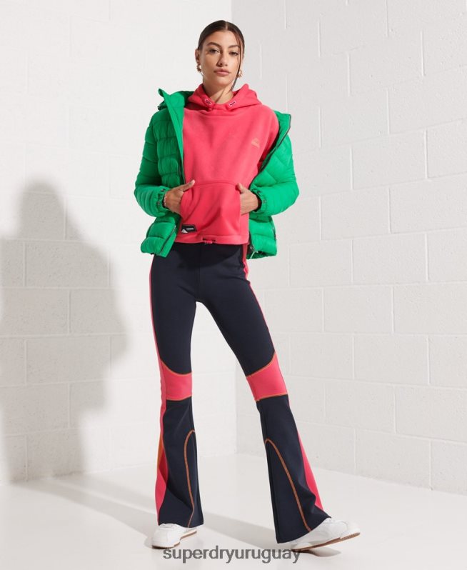 uy Superdry mujer Jogger acampanado elevado de montaña Armada DT2N8Z3948 ropa