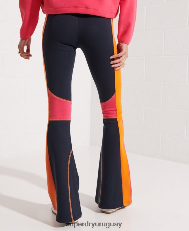 uy Superdry mujer Jogger acampanado elevado de montaña Armada DT2N8Z3948 ropa