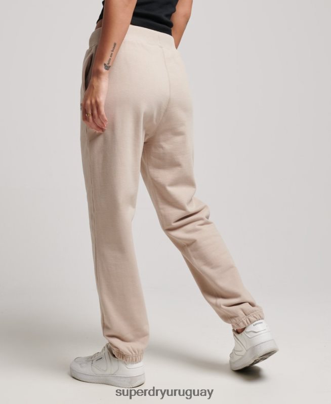 uy Superdry mujer corredores básicos beige DT2N8Z3905 ropa
