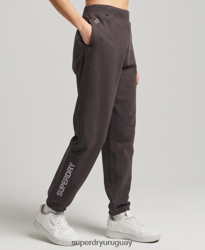 uy Superdry mujer corredores básicos gris DT2N8Z3908 ropa