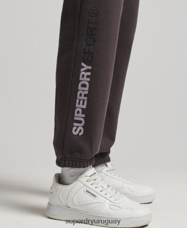 uy Superdry mujer corredores básicos gris DT2N8Z3908 ropa