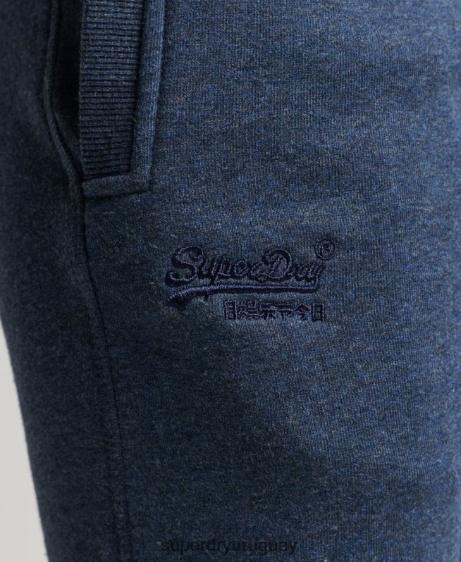 uy Superdry mujer joggers con logo bordado Armada DT2N8Z3898 ropa