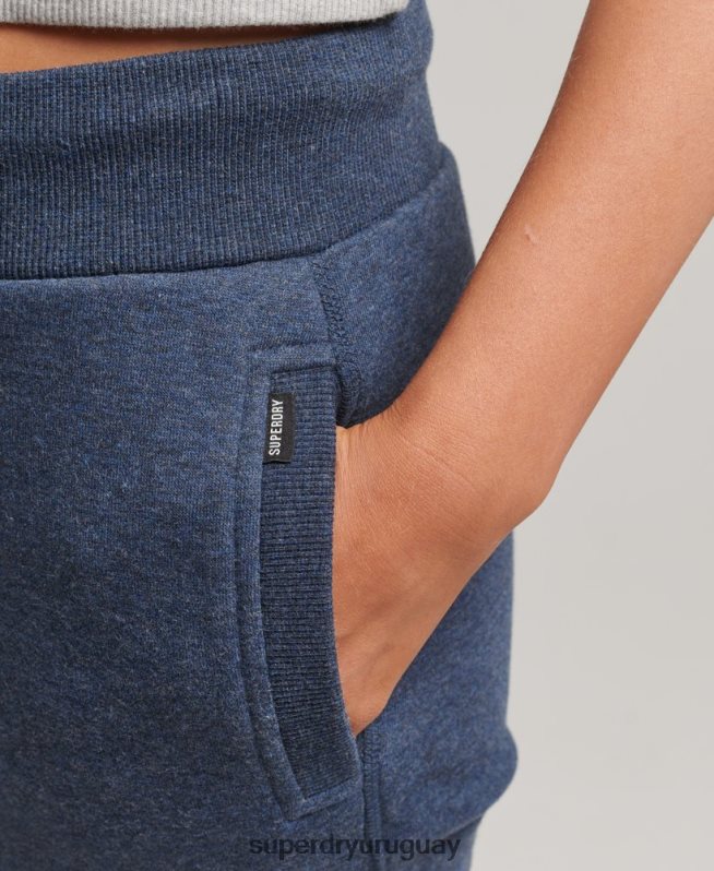 uy Superdry mujer joggers de algodón orgánico con logo Armada DT2N8Z3912 ropa