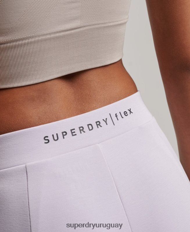 uy Superdry mujer joggers de vestir flexibles púrpura DT2N8Z3909 ropa