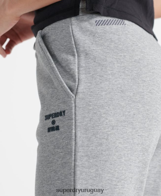 uy Superdry mujer joggers deportivos básicos de entrenamiento gris DT2N8Z3933 ropa