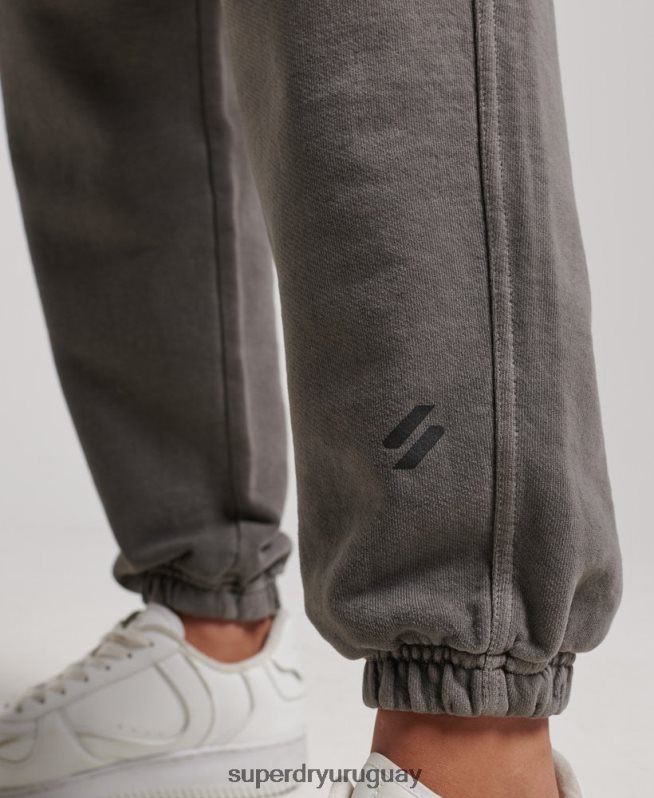 uy Superdry mujer joggers deportivos básicos gris DT2N8Z3926 ropa