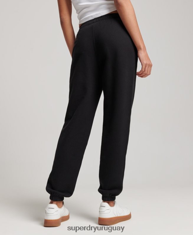 uy Superdry mujer joggers deportivos básicos negro DT2N8Z3895 ropa